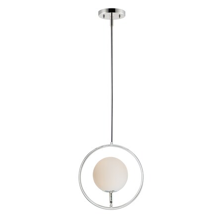 Et2 Revolution 1-Light 11" Wide Polished Nickel Mini Pendant E12519-92PN